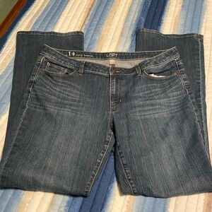 Loft curvy jeans-VGUC!